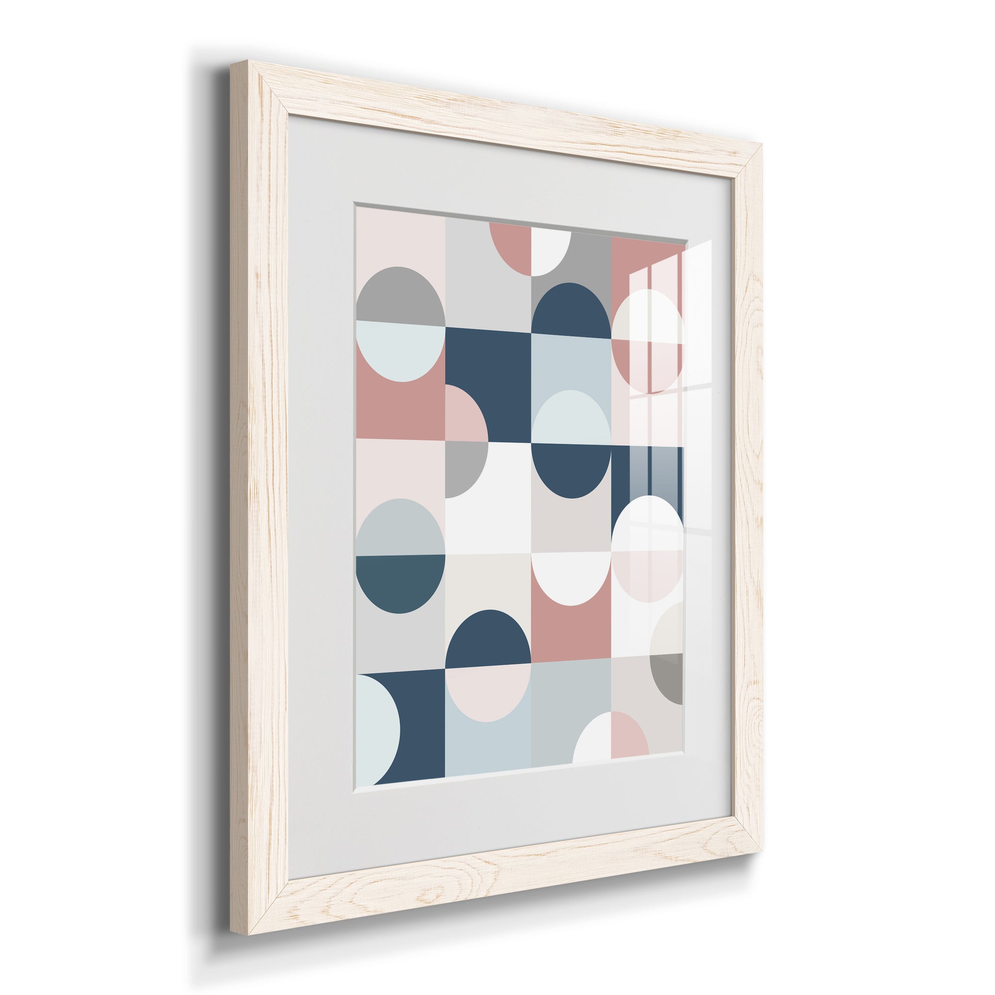 Modern Reflection - Barnwood Framed Art Print