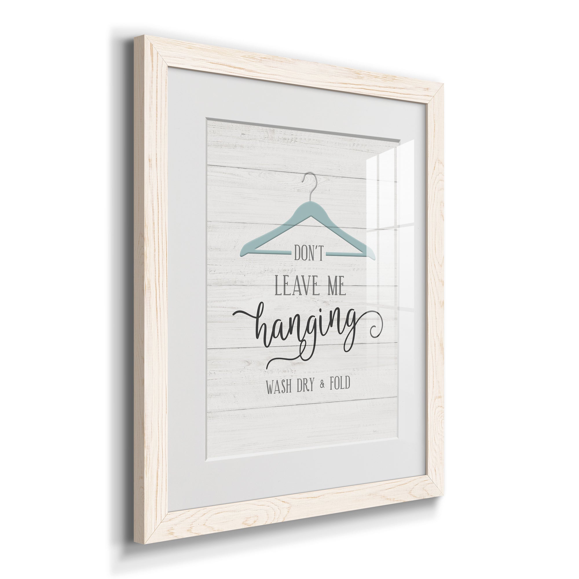 Don't Leave - Premium Framed Print - Distressed Barnwood Frame - Ready to Hang