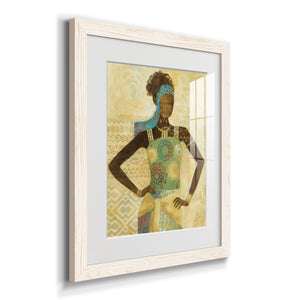 Tribal Vision I - Barnwood Framed Art Print