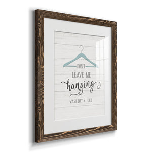 Don't Leave - Premium Framed Print - Distressed Barnwood Frame - Ready to Hang