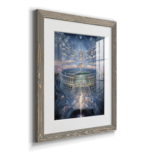 Solace II - Barnwood Framed Art Print