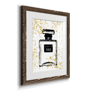 Glitter Perfume I - Barnwood Framed Art Print