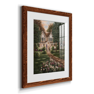 Carolina Evening I - Barnwood Framed Art Print