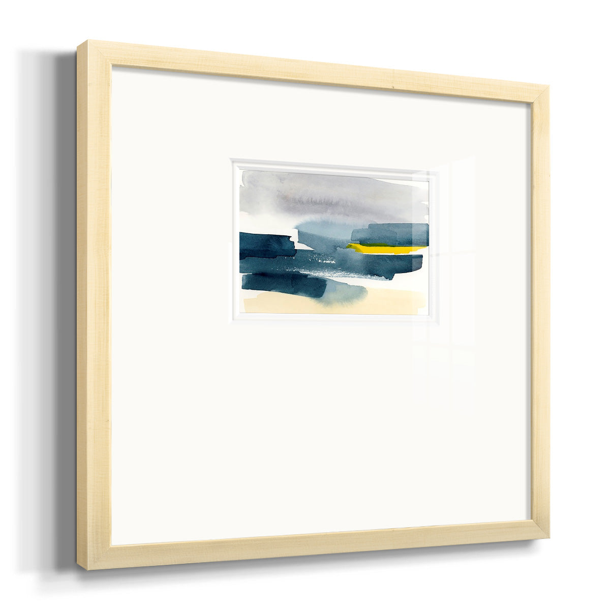 Peeking Sunshine IV Premium Framed Print Double Matboard