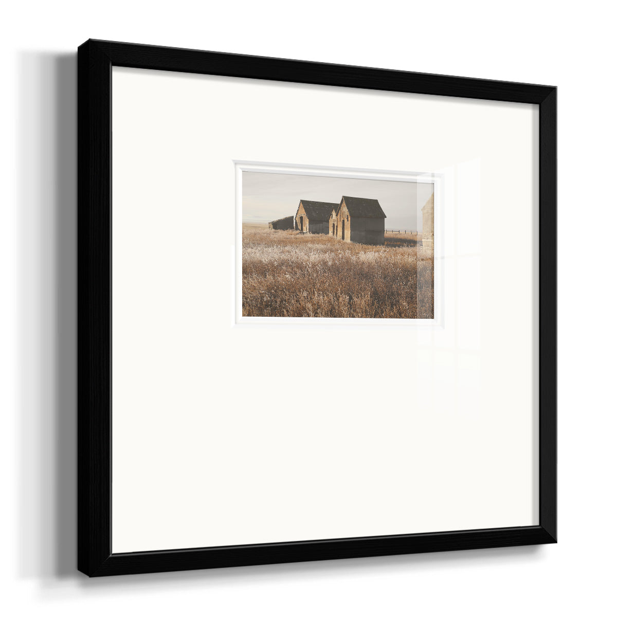 The Old Farm Premium Framed Print Double Matboard