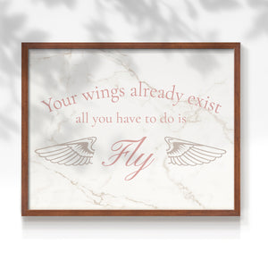 46464,motivational,wall art,inspirational,personal growth,potential,freedom,decorative,design,message,creativity,wings,elegant,marbled,quote,positivity,art print,living space,style,encouragement,modern,home,interior,design element,typography,uplifting,artistry,self-improvement,aspiration,home accessories,tranquility,charm,aesthetic,ambiance,sentiment,decor piece,wall decoration,handcrafted,thoughtful gift,meaningful,custom art,Re-stickable,Plants & Flowers