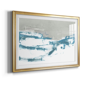 Meta Land III - Modern Framed Art Print