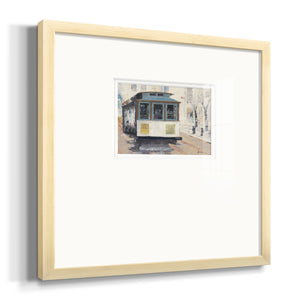 Cable Town- Premium Framed Print Double Matboard