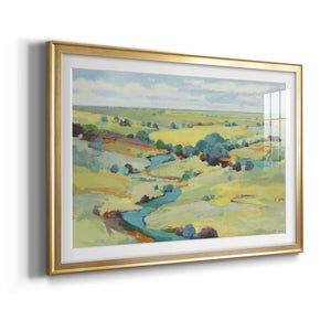 Idyll Sweep - Modern Framed Art Print