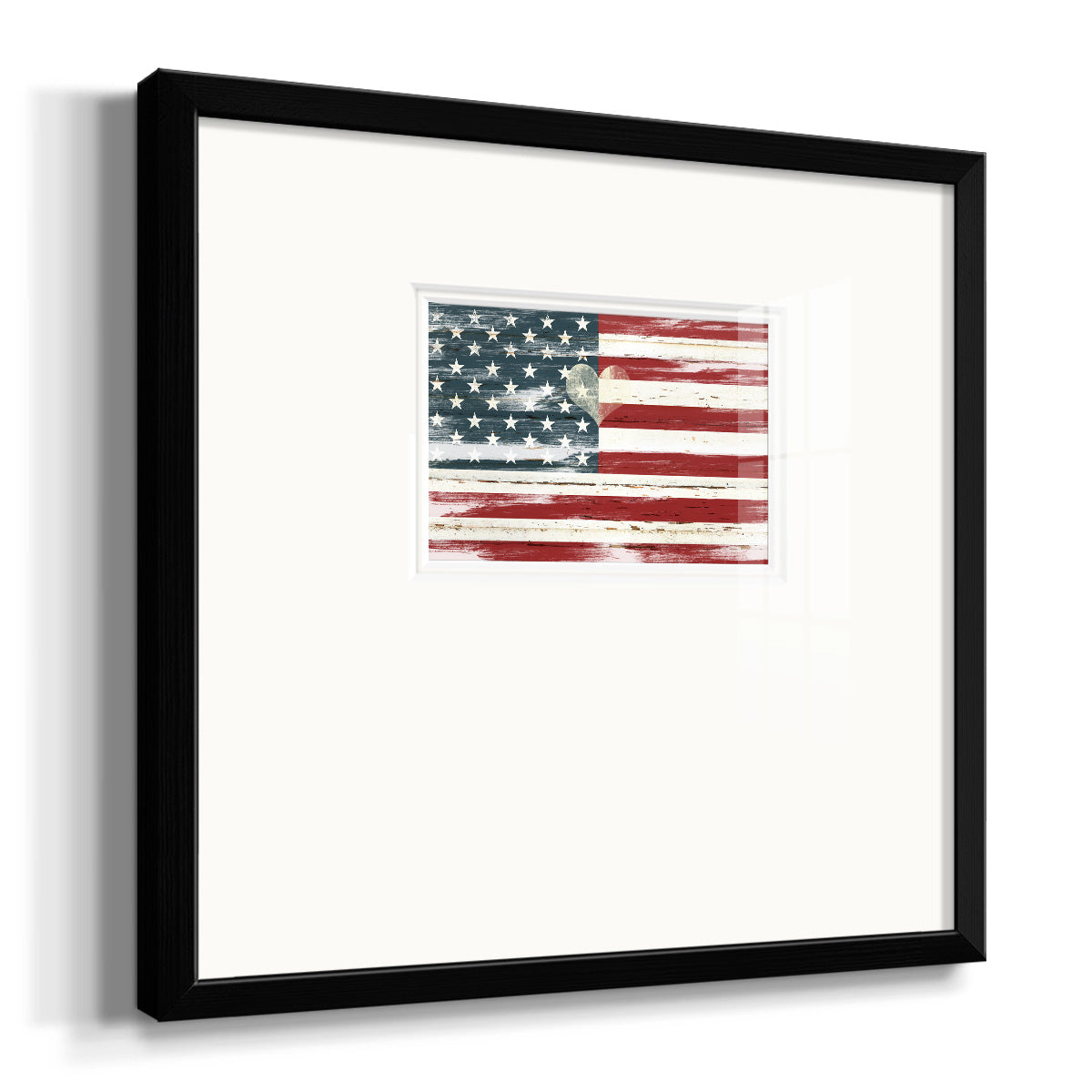 Heart of America Premium Framed Print Double Matboard
