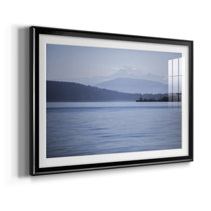 Blue Serenity - Modern Framed Art Print
