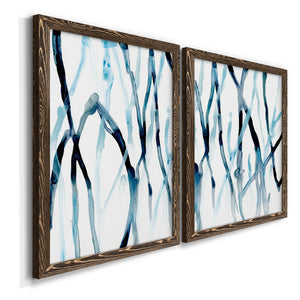 Runnel I - Barnwood Framed Canvas Set
