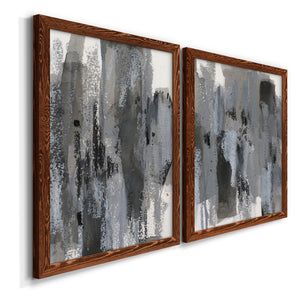 Loft Pastel III - Barnwood Framed Canvas Set