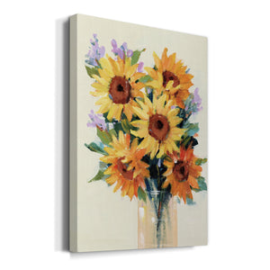 Fresh Cut Flowers II Premium Gallery Wrapped Canvas - Ready to Hang