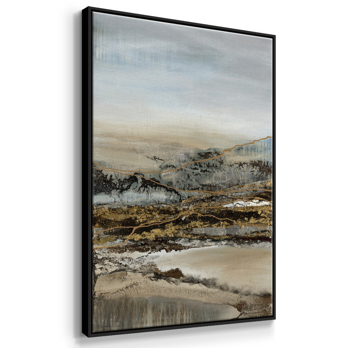 Annual Journey - Framed Premium Gallery Wrapped Canvas L Frame - Ready to Hang