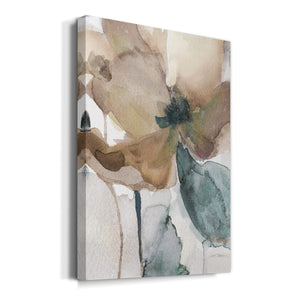Watercolor Poppy I Premium Gallery Wrapped Canvas - Ready to Hang