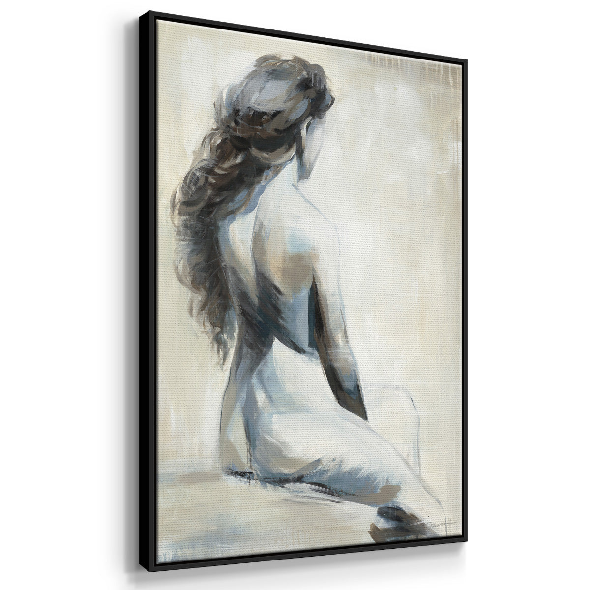 Song on the Wind - Framed Premium Gallery Wrapped Canvas L Frame - Ready to Hang