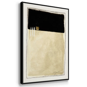 Inner Musing II - Framed Premium Gallery Wrapped Canvas L Frame - Ready to Hang
