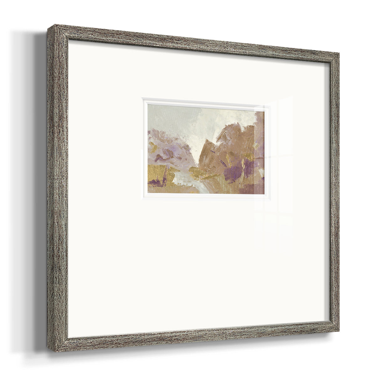Fall Clearing Variation 2 Premium Framed Print Double Matboard