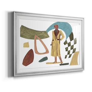 Vintage Vibes III - Modern Framed Art Print