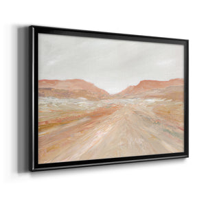 Road To Sedona - Modern Framed Canvas Print