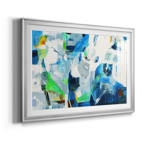 Down the Rapids - Modern Framed Art Print