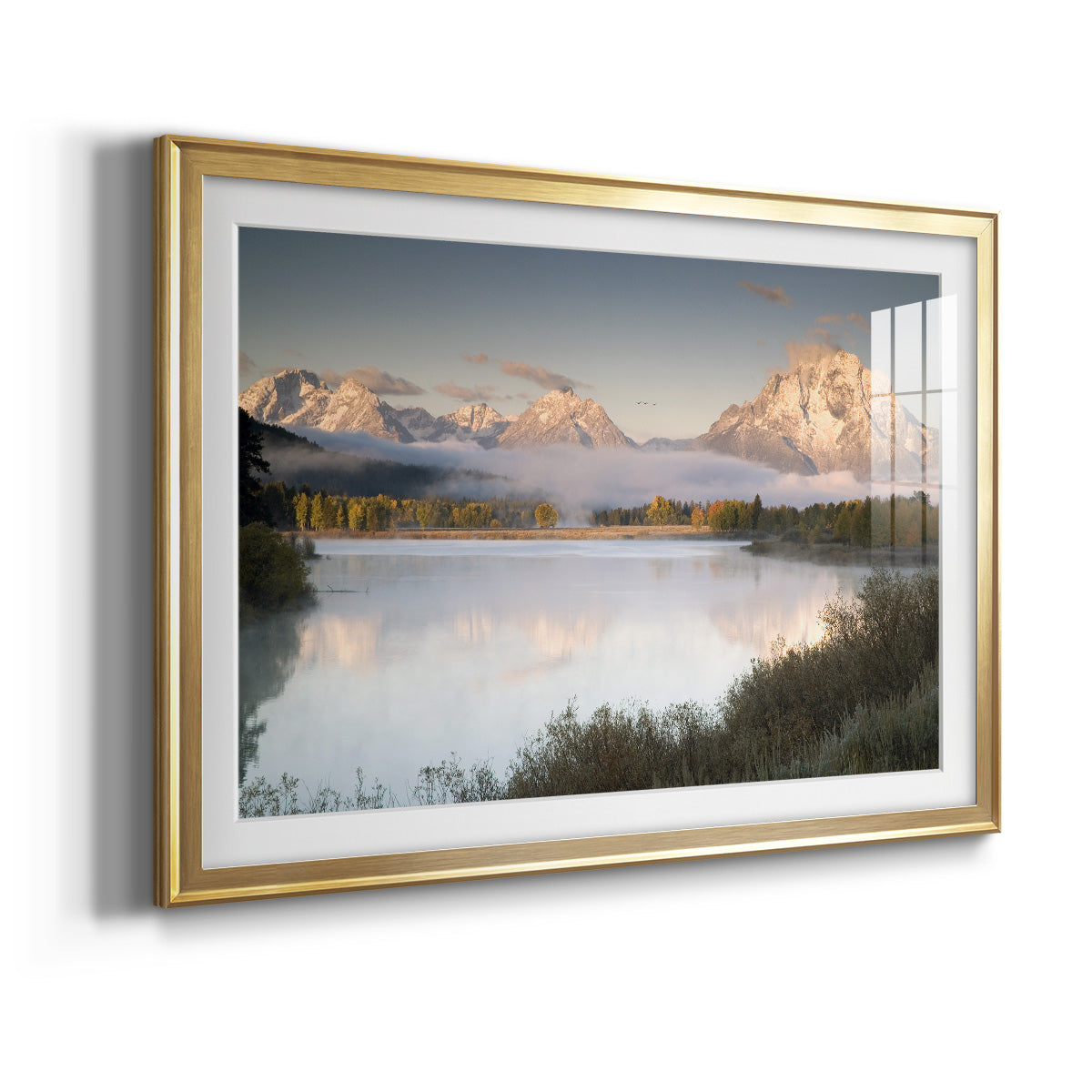 Snake River Fog Premium Framed Print - Ready to Hang