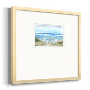 Seaside Escape Premium Framed Print Double Matboard