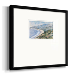Coastal Mist I Premium Framed Print Double Matboard
