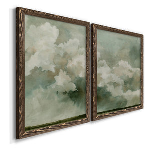 Coming Rain I - Barnwood Framed Canvas Set
