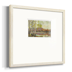 Birch Stand Premium Framed Print Double Matboard