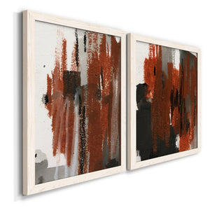 Loft Pastel V - Barnwood Framed Canvas Set