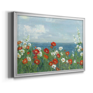 Through the Flowers Premium Classic Framed Canvas - Ready to Hang