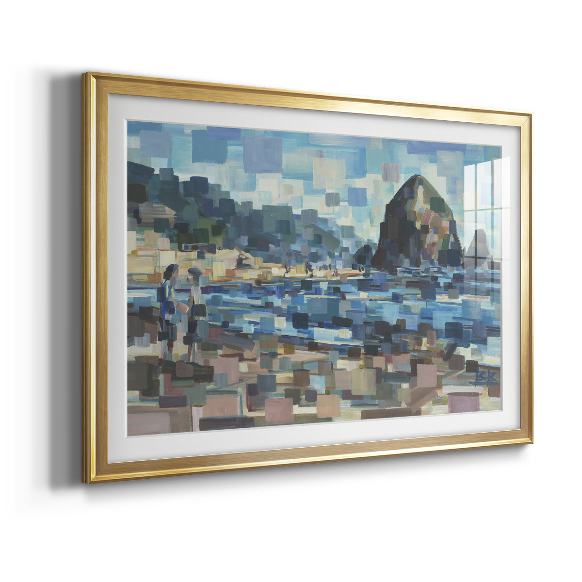Evening in Cannon Beach Premium Framed Print - Ready to Hang