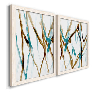 Runnel XVII - Barnwood Framed Canvas Set