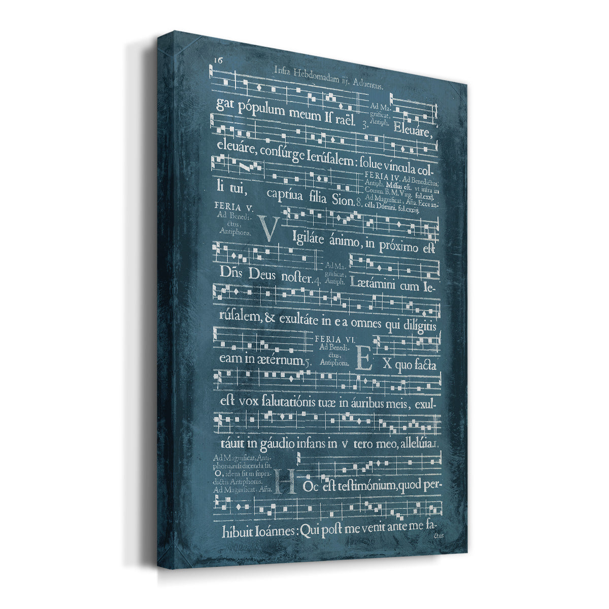 Graphic Songbook I Premium Gallery Wrapped Canvas - Ready to Hang