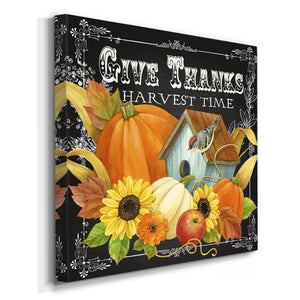 Harvest Greetings II-Premium Gallery Wrapped Canvas - Ready to Hang