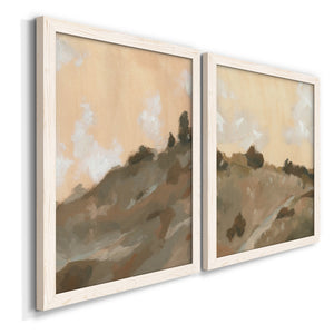 Hillside Walking Path III - Barnwood Framed Canvas Set