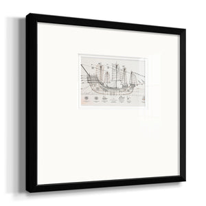 Frigate III Premium Framed Print Double Matboard