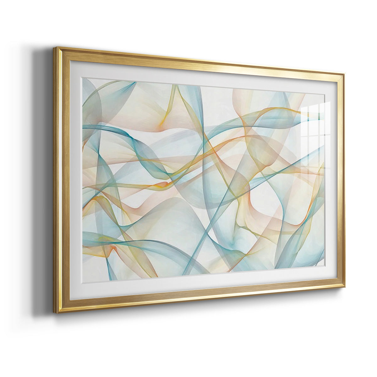 Curves and Waves VI Premium Framed Print - Ready to Hang
