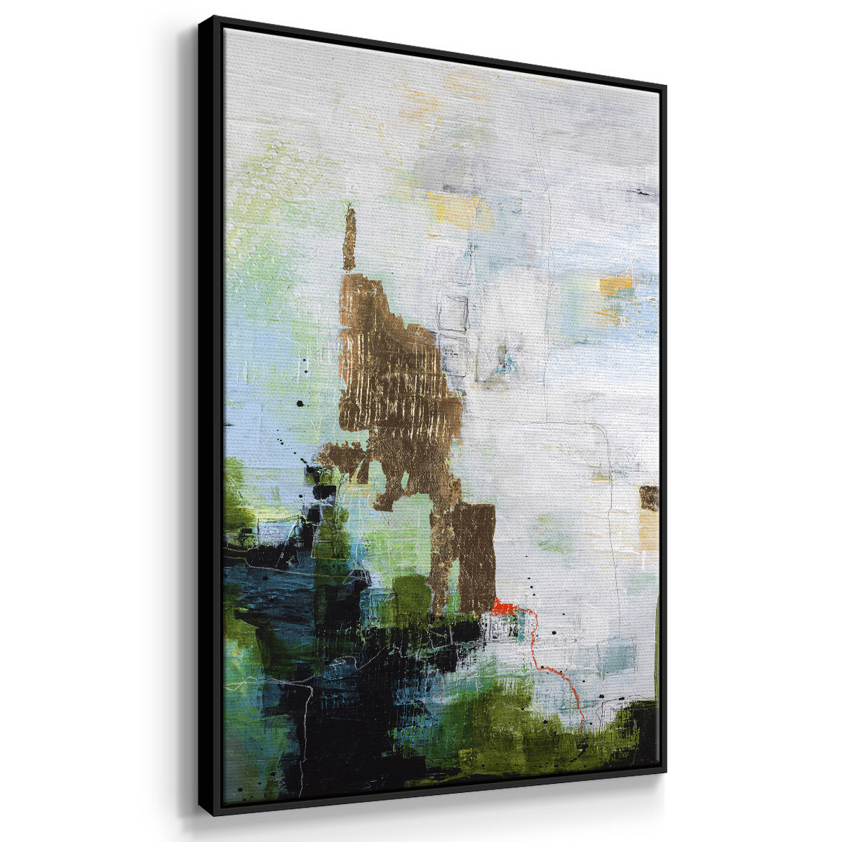 You Peaked my Interest - Framed Premium Gallery Wrapped Canvas L Frame - Ready to Hang