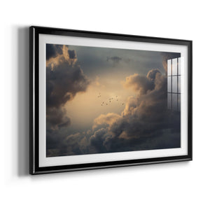 Soaring High Above - Modern Framed Art Print