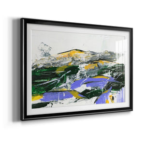 Silent Mountain II - Modern Framed Art Print