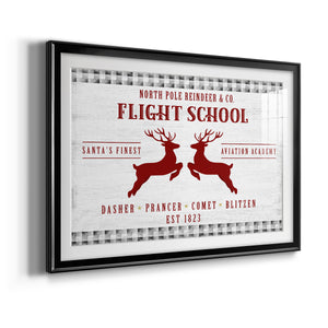 Flight School - Modern Framed Art Print