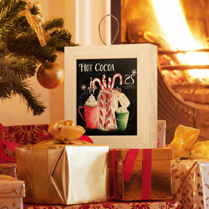 Peppermint Cocoa, Handmade Ornament