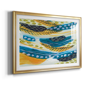 Feathery I - Modern Framed Art Print