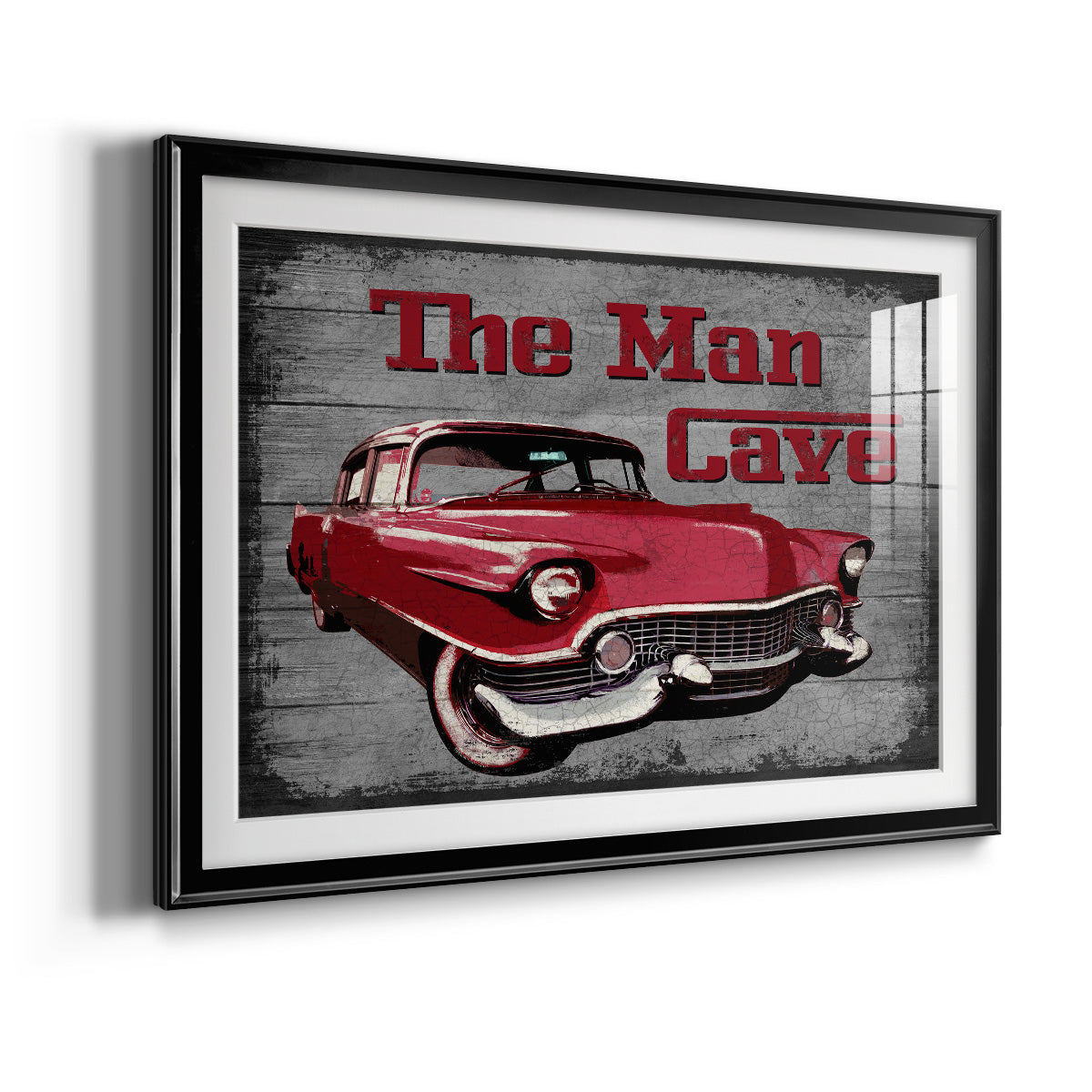 The Man Cave Premium Framed Print - Ready to Hang