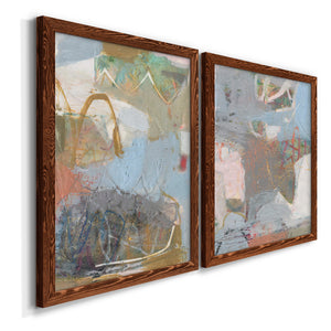 Minim I - Premium Framed Canvas 2 Piece Set - Ready to Hang