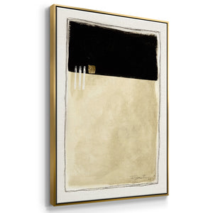 Inner Musing II - Framed Premium Gallery Wrapped Canvas L Frame - Ready to Hang