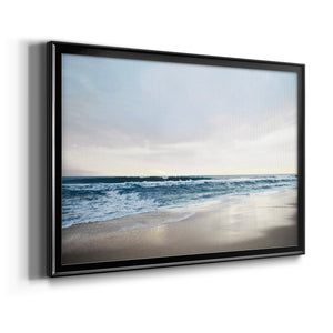 Shimmering Dawn - Modern Framed Canvas Print